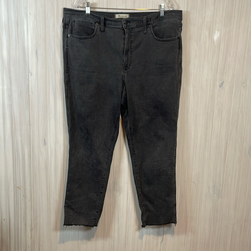 MADEWELL STOVEPIPE RAM HEM JEANS CEMENT 33